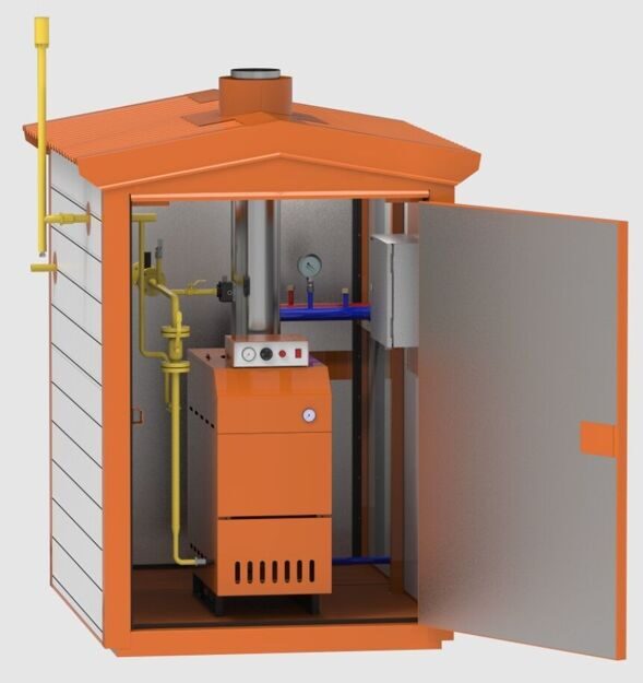 Шкафы для газовых котлов уличного размещения